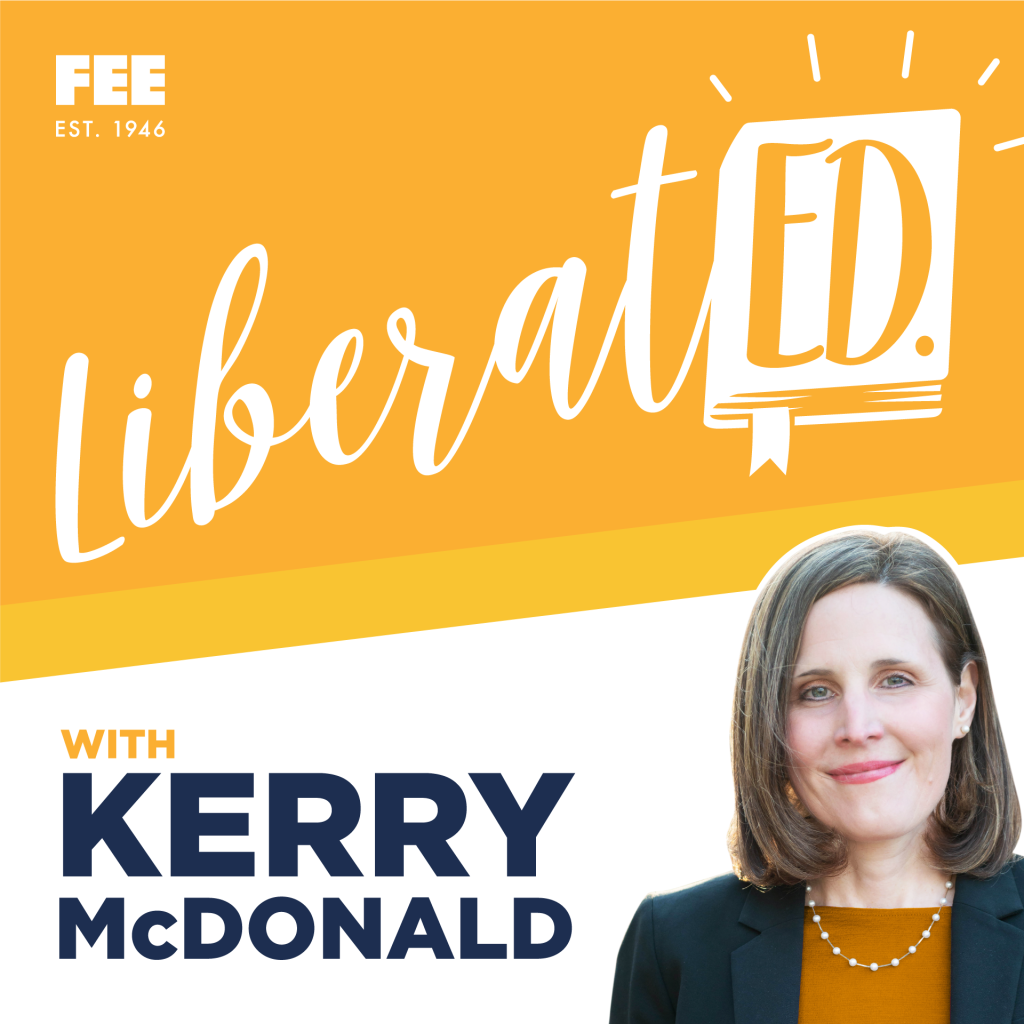 Kerry McDonald-LiberatED Podcast logo